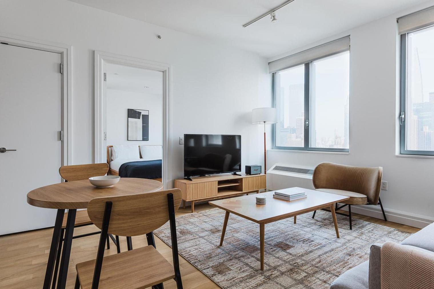 ניו יורק Blueground Jersey City 1Bd Apartment Nyc-1601 מראה חיצוני תמונה